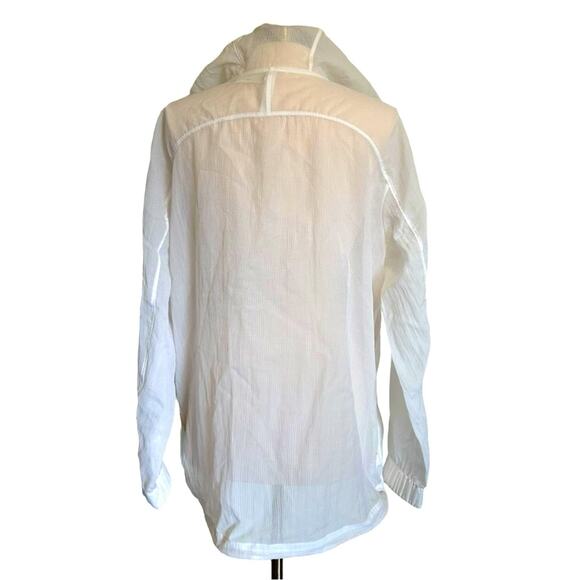 Lululemon Clear Intention Jacket in White NWT Size 10 - Picture 6 of 16